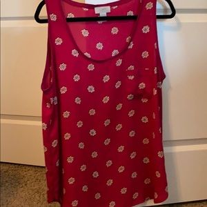 Loft tank blouse